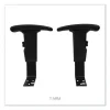Optional Height-Adjustable T-Arms for Alera Essentia and Interval Series Chairs, Black, 2/Set - Image 3