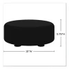 Learn 15″ Round Vinyl Floor Seat, 15″ dia x 5.75″h, Black, Ships in 1-3 Business Days - Image 2