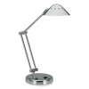 Halogen Lamp with 3-Point Adjustable Arm, 15″ High, Brushed Nickel, Ships in 4-6 Business Days