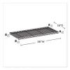 Industrial Extra Shelf Pack, 36w x 24d x 1.5h, Steel, Metallic Gray, 2/Pack, Ships in 1-3 Business Days - Image 2