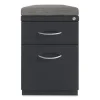 Arch Pull 20 Deep Mobile Pedestal File, 2 Drawer, Box/File, Letter, Charcoal, 15 x 19.88 x 23.75, Ships in 4-6 Business Days - Image 3