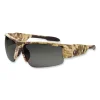 Skullerz Dagr Safety Glasses, Kryptek Highlander Nylon Impact Frame, Smoke Polycarbonate Lens, Ships in 1-3 Business Days