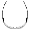 Skullerz Saga Frameless Safety Glasses, Black Nylon Impact Frame, Indoor/Outdoor Polycarb Lens, Ships in 1-3 Business Days - Image 2