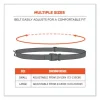 Squids 3135 Barcode Scanner Belt with Hook + Adaptor Strap, Small: 29" to 53" Long, Black, Ships in 1-3 Business Days - Image 3