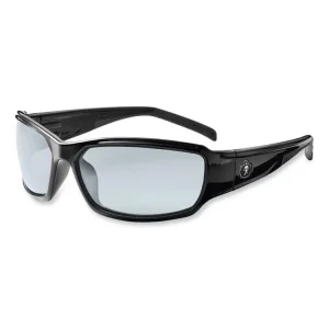 Skullerz Thor Safety Glasses, Black Nylon Impact Frame, AntiFog Indoor/Outdoor Polycarbonate Lens, Ships in 1-3 Business Days