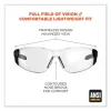 Skullerz Saga Frameless Safety Glasses, Black Nylon Impact Frame, Indoor/Outdoor Polycarb Lens, Ships in 1-3 Business Days - Image 3
