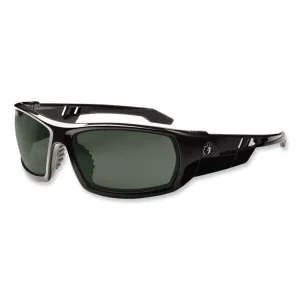 Skullerz Odin Safety Glasses, Black Nylon Impact Frame, Polarized G15 Polycarbonate Lens, Ships in 1-3 Business Days