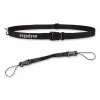 Squids 3135 Barcode Scanner Belt with Hook + Adaptor Strap, Small: 29" to 53" Long, Black, Ships in 1-3 Business Days
