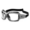 Skullerz Loki Safety Glasses/Goggles, Matte Gray Nylon Impact Frame, Anti-Fog Clear Polycarb Lens, Ships in 1-3 Business Days - Image 3