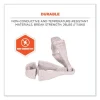 Squids 3400 Dual Clip Glove Clip Holder, 1 x 1 x 6.5, Acetal Copolymer, Granite, 100/Pack, Ships in 1-3 Business Days - Image 2