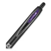 207 Plus+ Gel Pen, Retractable, Medium 0.7 mm, Assorted Inspirational Ink Colors, Black Barrel, 6/Pack - Image 2