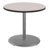 Cafe Table, 36″ Diameter x 36h, Round Top/Base, Gray Nebula Top, Gray Base, Ships in 7-10 Business Days