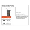 ProFlex 4010 Double Strap Wrist Support, Small, Fits Right Hand, Tan, Ships in 1-3 Business Days - Image 2