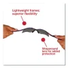 V30 Nemesis Safety Glasses, Black Frame, Smoke Anti-Fog Lens - Image 2