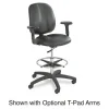Apprentice Ii Extended-Height Chair, Supports Up To 250 Lb, 22″ To 32″ Seat Height, Black - Image 2