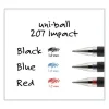 207 Impact Gel Stick Pen Refills, Bold 1 mm Conical Tip, Black Ink, 2/Pack - Image 2