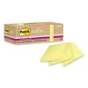 100% Recycled Paper Super Sticky Notes, 3″ x 3″, Canary Yelow, 70 Sheets/Pad, 12 Pads/Pack