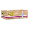 100% Recycled Paper Super Sticky Notes, 3″ x 3″, Wanderlust Pastels, 70 Sheets/Pad, 12 Pads/Pack - Image 2