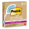 100% Recycled Paper Super Sticky Notes, Ruled, 4″ x 6″, Canary Yellow, 45 Sheets/Pad, 4 Pads/Pack - Image 2