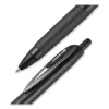 207 Plus+ Gel Pen, Retractable, Medium 0.7 mm, Black Ink, Black Barrel, Dozen - Image 3
