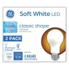 Classic Led Soft White Non-Dim A19 Light Bulb, 9 W, 2/pack