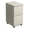 File Pedestal With Full-Length Pull, Left Or Right, 2 Legal/letter-Size File Drawers, Putty, 14.96″ X 19.29″ X 27.75″