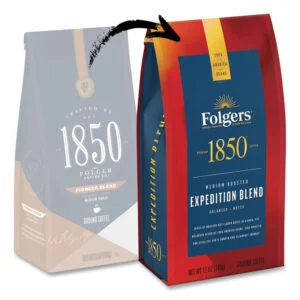 Coffee, Expedition Blend, Medium Roast, Ground, 12 oz Bag