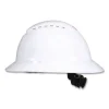 SecureFit H-Series Hard Hats, H-800 Vented Hat with UV Indicator, 4-Point Pressure Diffusion Ratchet Suspension, White - Image 2