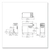 CWTF-DV-TC Dual Volt Thermal Carafe System, 12 Cups, Silver/Black, Ships in 7-10 Business Days - Image 3