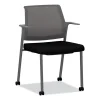 Cipher Mesh Back Guest Chair, 24.25″ x 24.13″ x 33.5″, Black Seat, Charcoal Back, Charcoal Base, Ships in 7-10 Business Days