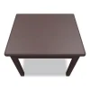 Laminate Occasional Table, Rectangular, 24w X 20d X 20h, Mahogany - Image 2
