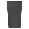 Metal Bookcase, Five-Shelf, 34.5w x 12.63d x 71h, Charcoal - Image 2
