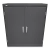 Assembled Storage Cabinet, 36w x 18.13d x 41.75h, Charcoal - Image 3
