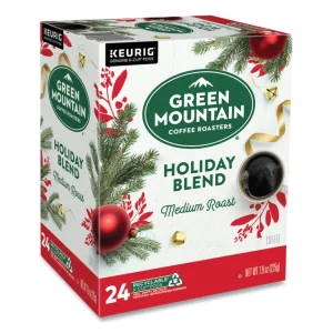 Holiday Blend K-Cups, Medium Roast, 24/box