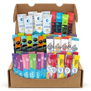 Drink Mixes Snack Box, 50 Assorted Mixes/Box, Ships in 1-3 Business Days